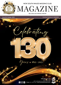 NSW Masonic Club October Magazine 2023