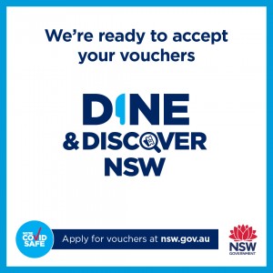 Dine & Discover Accepted Here