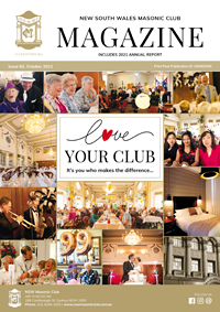 NSW Masonic Club October Magazine 2021